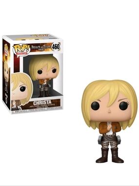 Funko Pop! Animation: Attack on Titan - Christa #460 collectible figure. 
